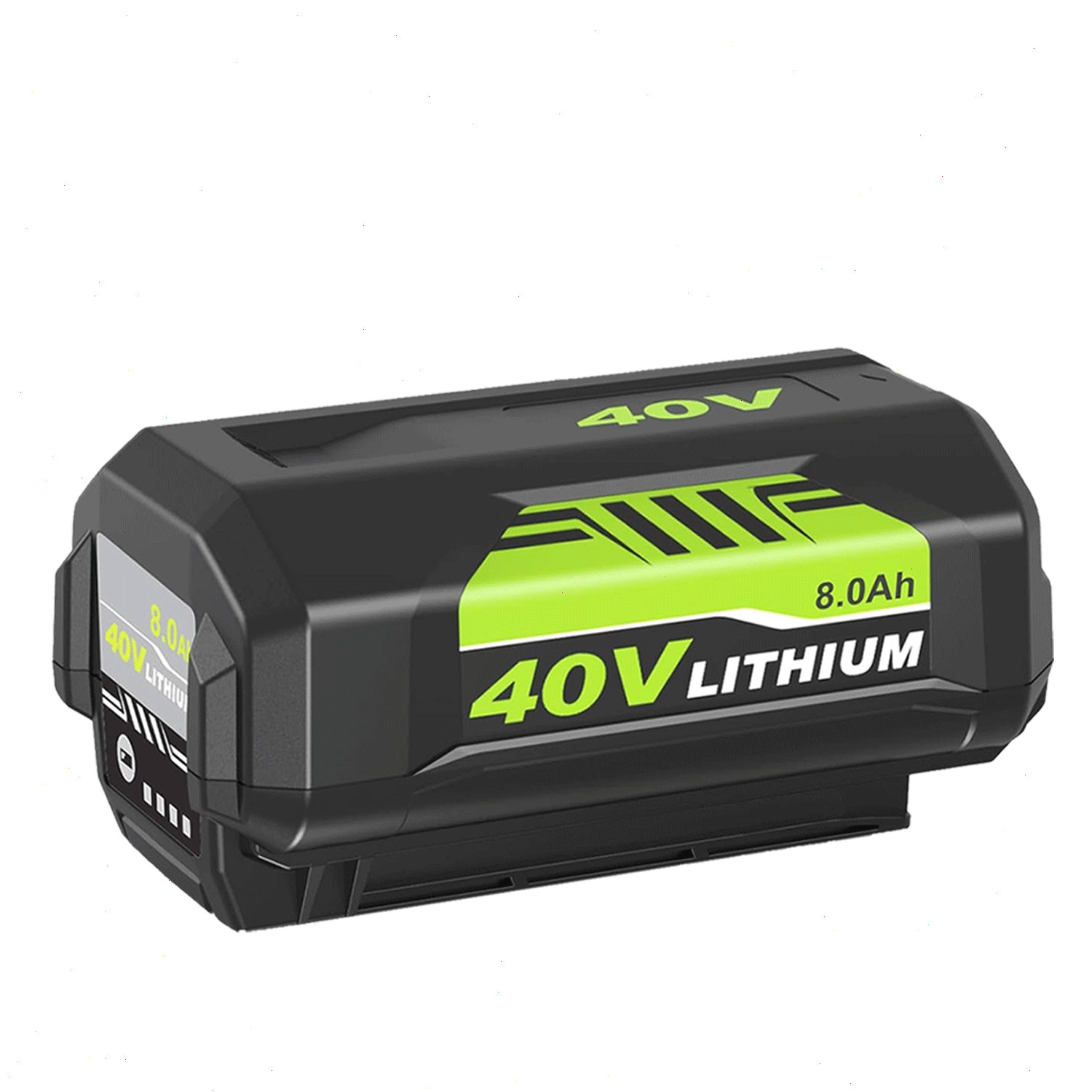 1-2PACK 8.0Ah Battery 40 Volt for Ryobi 40V Lithium-ion OP40602 Battery with LED