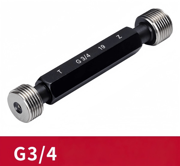 G3/4, G1/4, G1/2, G1/8, G1/16 Pipe Thread Plug Gauges /Ring Gauges Gage GO/NOGO