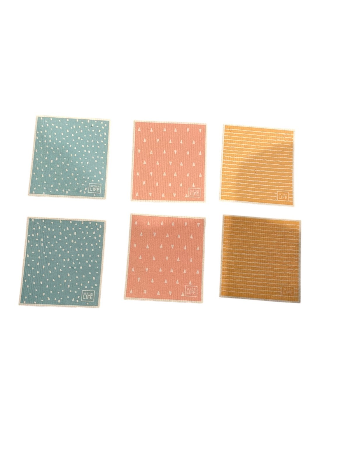 Better Life 12 PC Swedish Multipurpose Dishcloths 150x Reusable (8 X 7″)