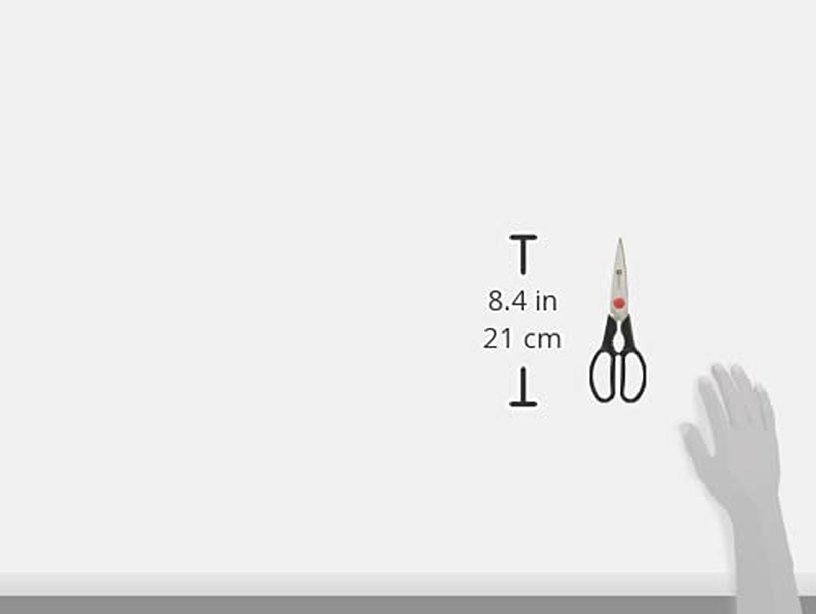 ZWILLING J.A. Henckels TWIN L Kitchen Shears Black 21 x 5 x 5 cm (Pack of 1)
