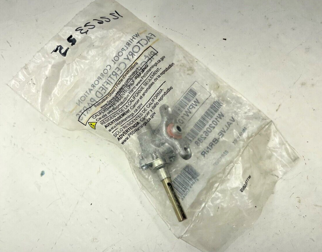 Genuine Whirlpool Range Surface Burner Valve Original Equipment Manufacture