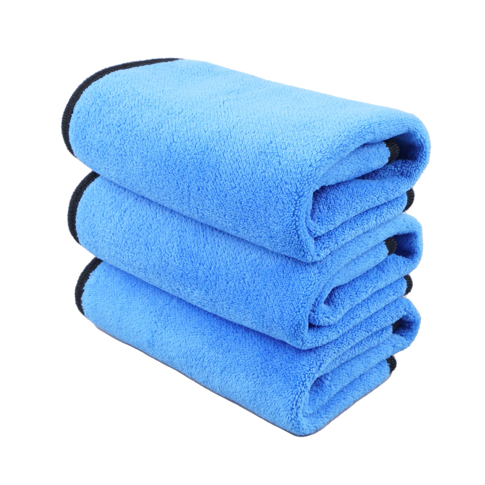 3PCS Microfiber Cleaning Cloth Towel Rag Car Polishing No Scratch Auto Detailing