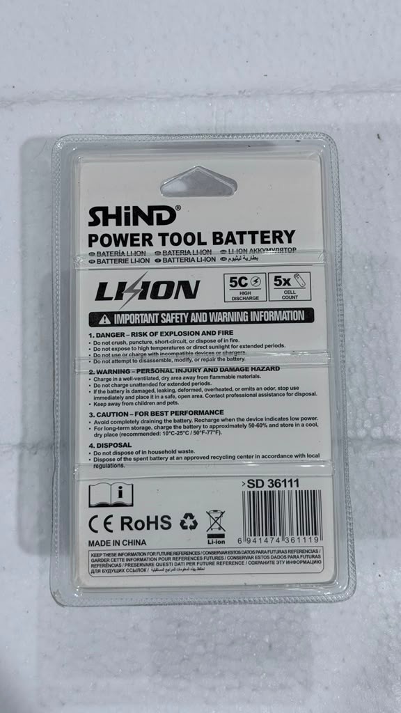21V Lithium Battery – 2.0 Ah Battery free Shipping