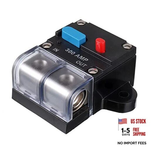 Resettable Circuit Breaker – 300 Amp Self Recovery for Car Audio & Amps 300A
