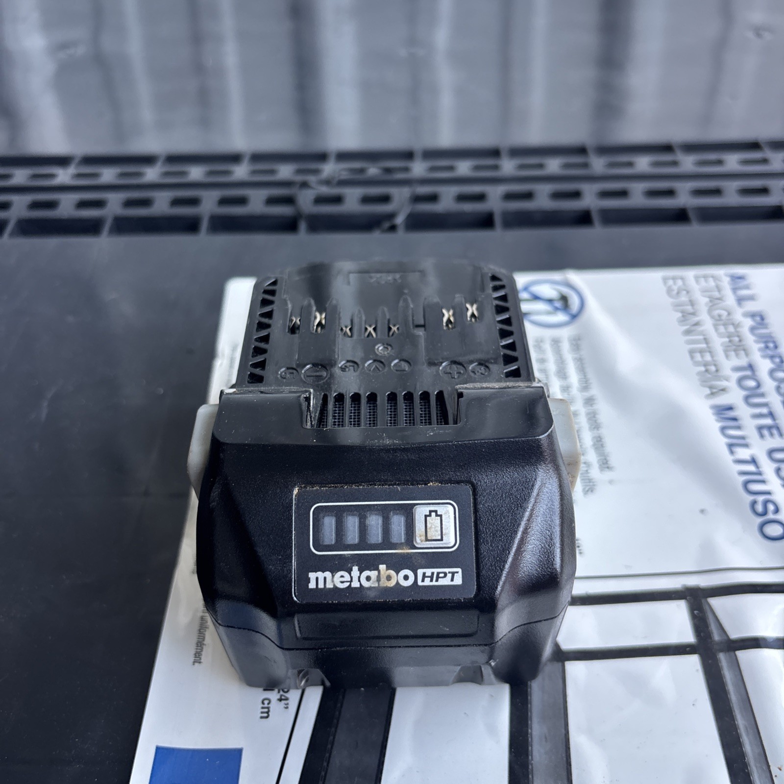 METABO HPT [BSL 36A18] MULTI-VOLT 36V / 18V 2.5AH LITHIUM ION BATTERY – Tested