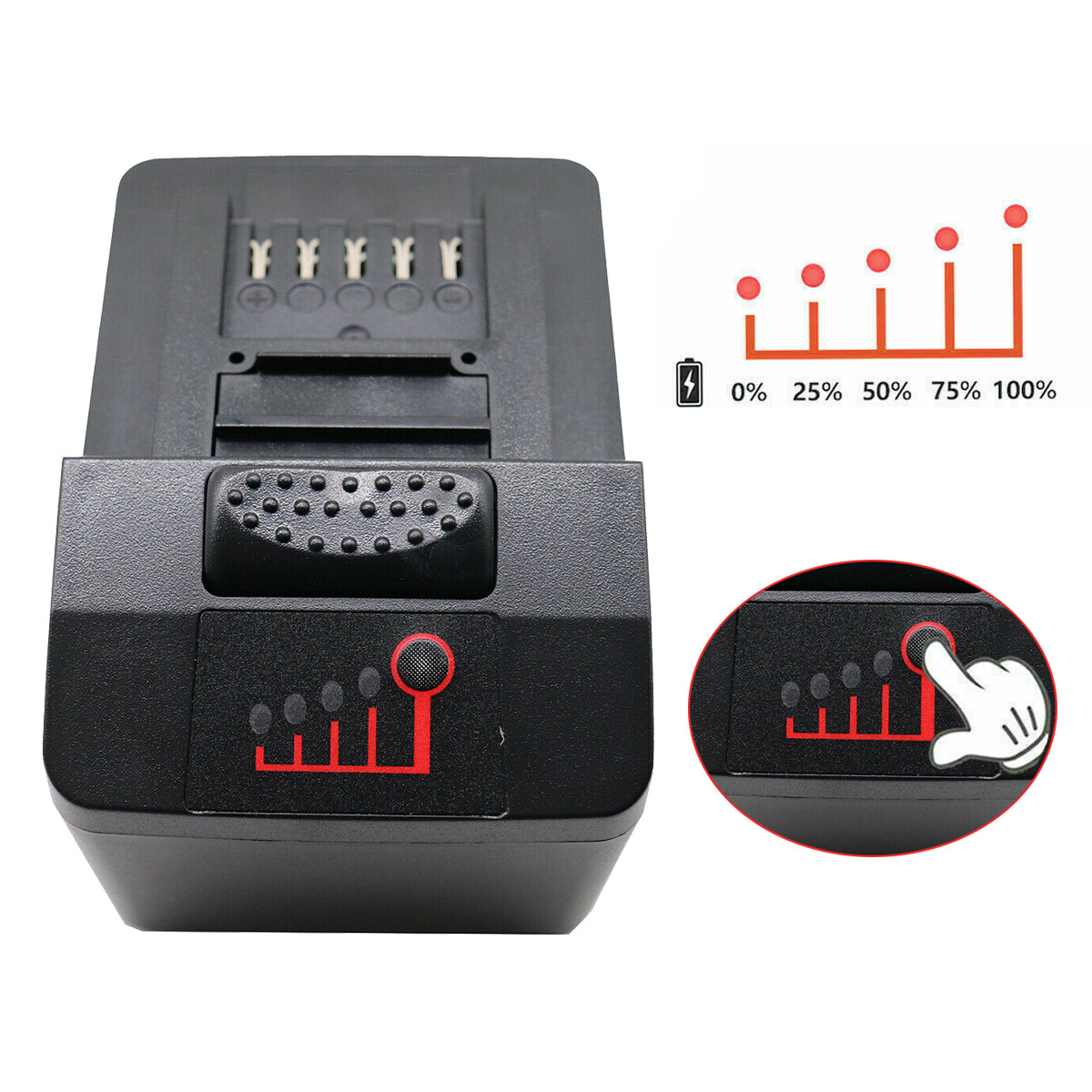 18V Battery for Snap on 4Ah CTB7185 CTB8185 CTB8187 CT8850 Li-ion CTC720 Charger