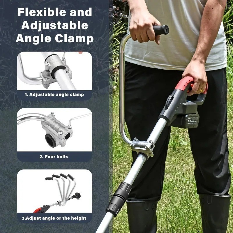 Ergonomic Trimmer Grip String Trimmers Handle Weed Eater Handle Extension Tools