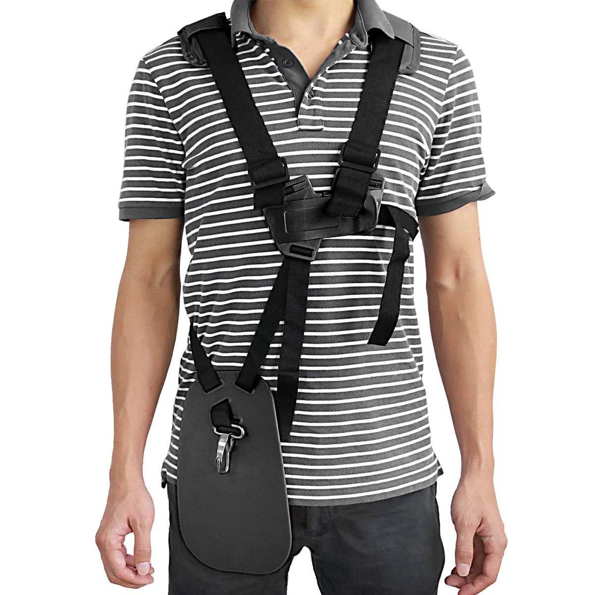 Trimmer Double Shoulder Strap Harness Weed Eater Wacker Grass Edger Universal