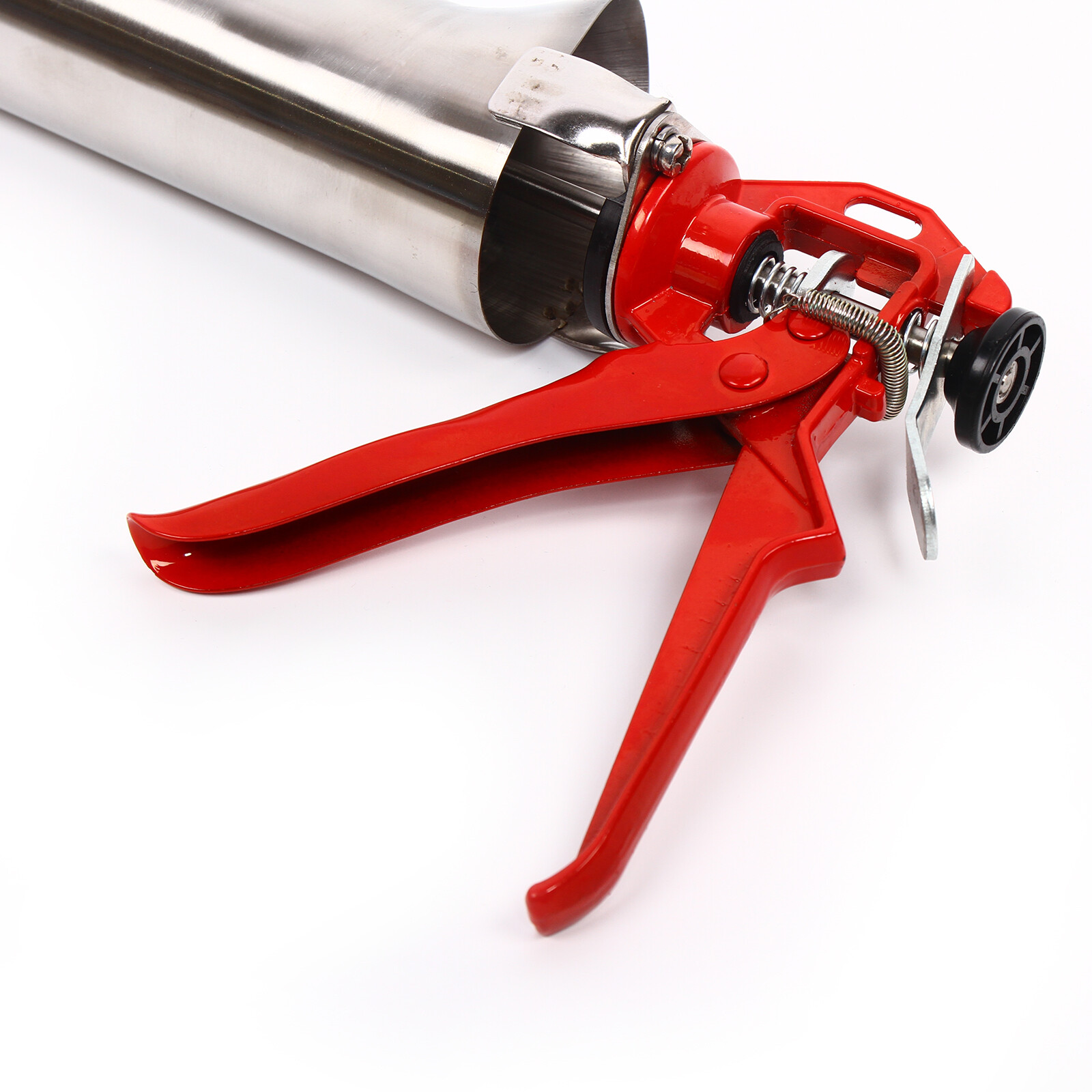 Mortar Grouting Gun Brick Pointing Tile Cement Applicator Tool 2 Nozzles Kit NEW