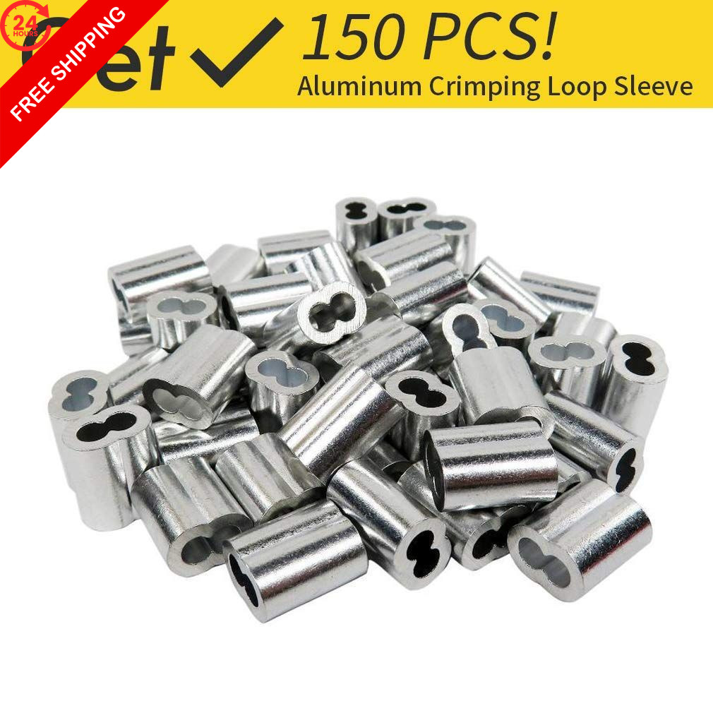 1/16 Wire Rope, 304 Stainless Steel Cable, Aircraft 328 Feet, Silver Gray