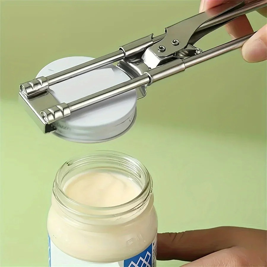 Master Opener Adjustable Stainless Steel Jar & Bottle Opener Multifunction Tool*