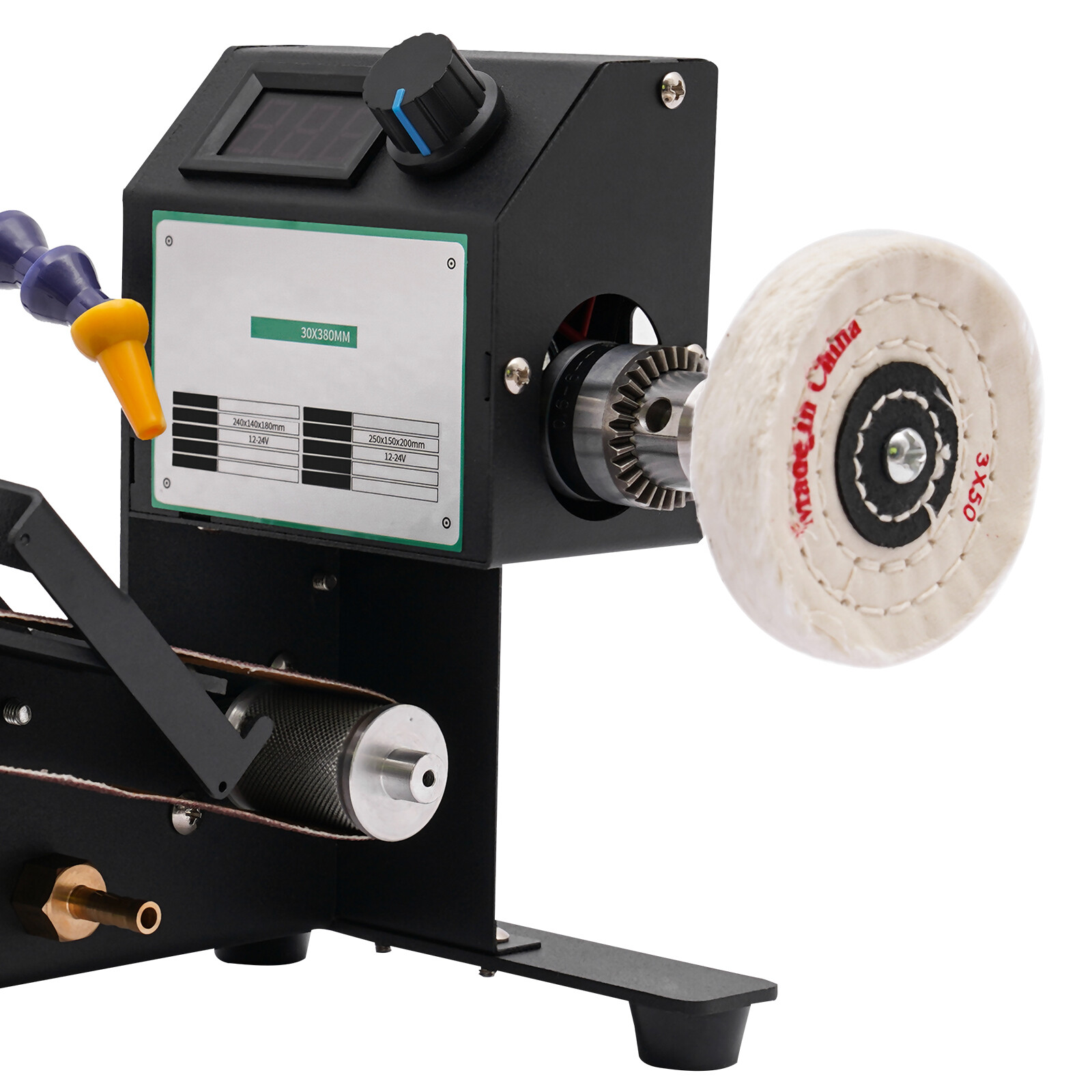 DIY Mini Electric Belt Grinder Machine Grinding Polishing Abrasive Belts Sander