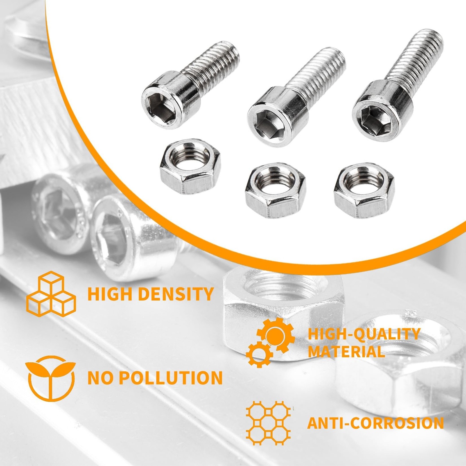 1170 Pcs M3 Screws and Nuts and Washers Set, Hex Socket Head Cap Screws Nuts …