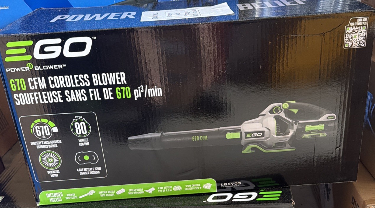 EGO Power+ 56V Leaf Blower 670 CFM TOOL ONLY No Battery Or Charger Used