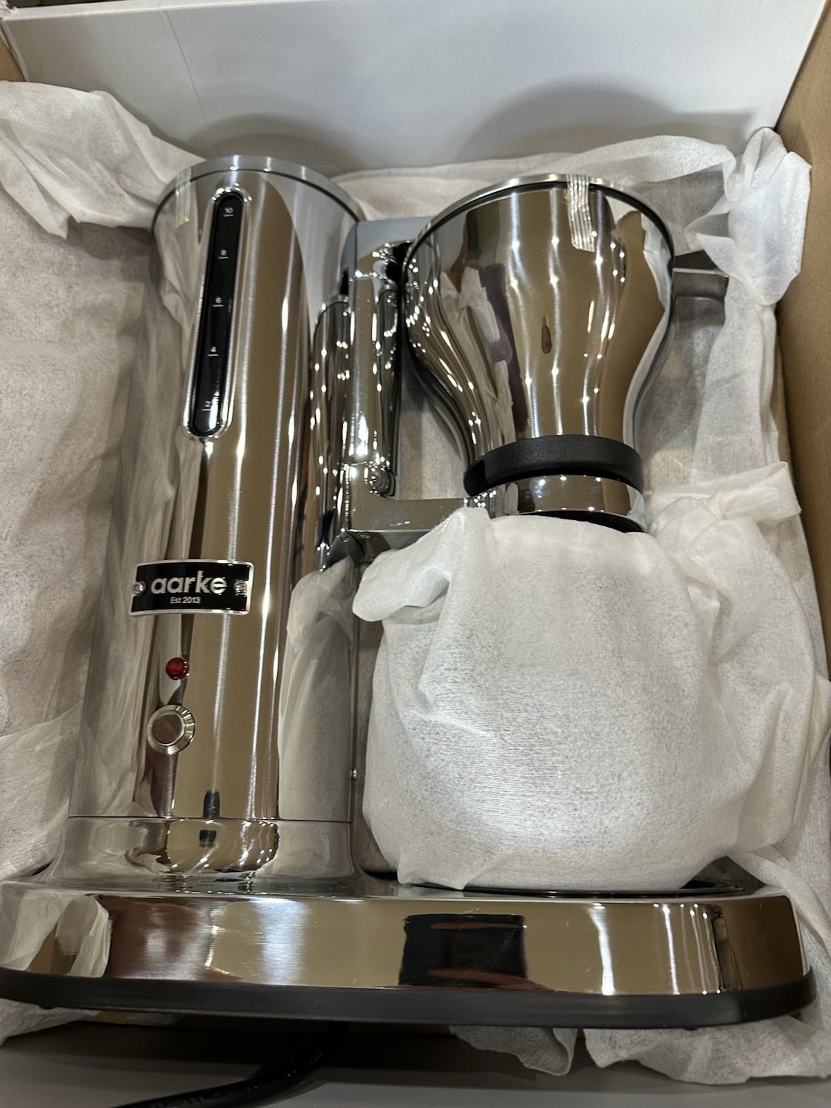 Aarke Coffee Maker Electric Drip Coffee Brewer Stainless Steel