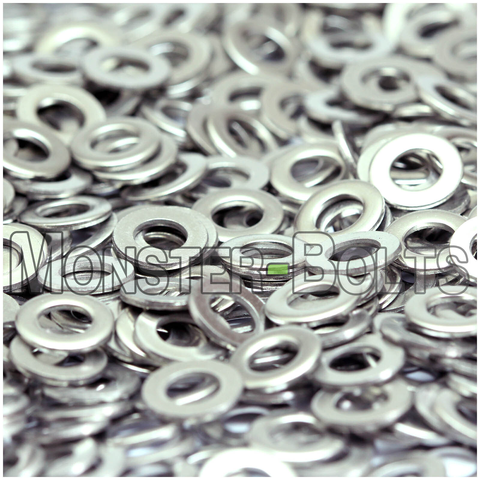US / Inch – Stainless Steel Flat Washers, A2 (18-8) – #2 #4 #6 #8 #10 1/4″ 5/16″