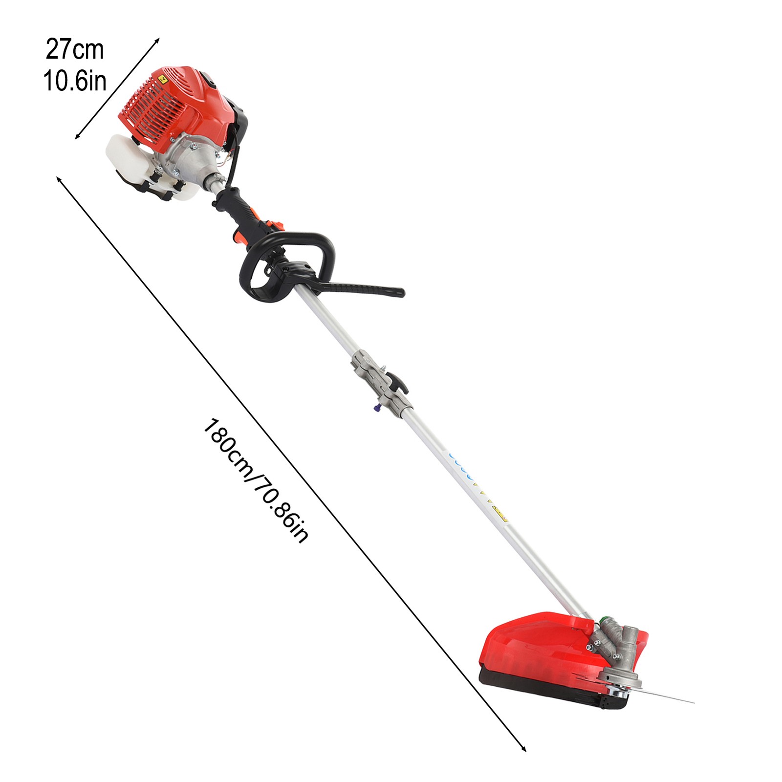 5-in-1 Multi-Functional Trimming Tools Gas Hedge Trimmer 52CC Weed Eater