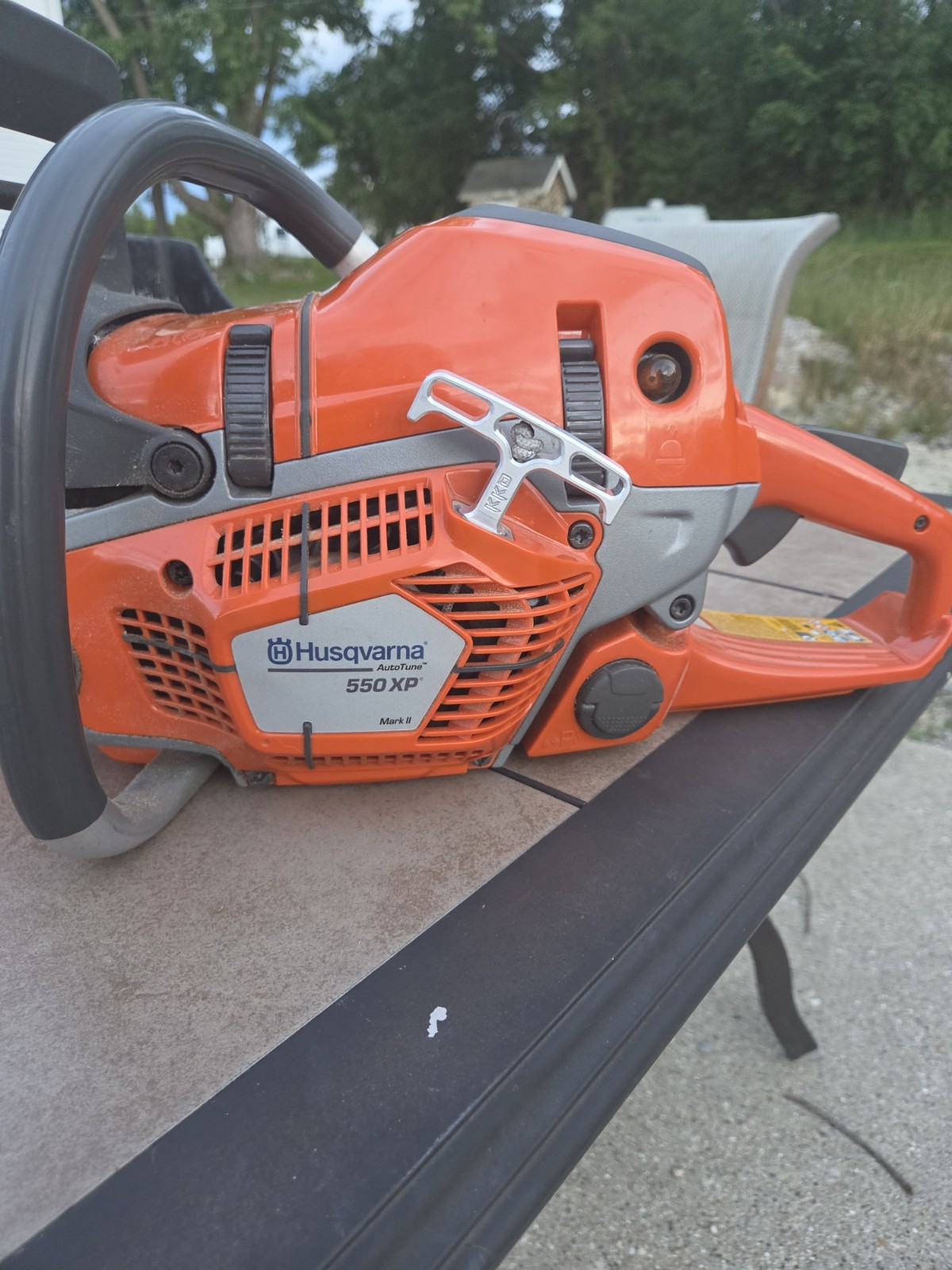 Billet Aluminum Chainsaw Recoil Handle-Husqvarna- Black