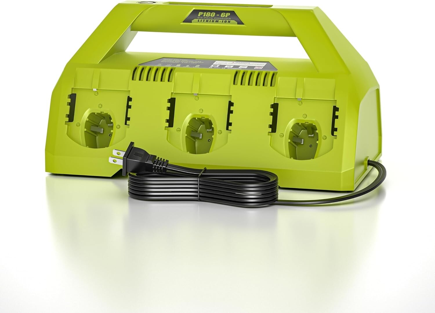 Replace 6 Port Chrager for P135 P117 Ryobi 18V Lithium-Ion Charger Fast Charge