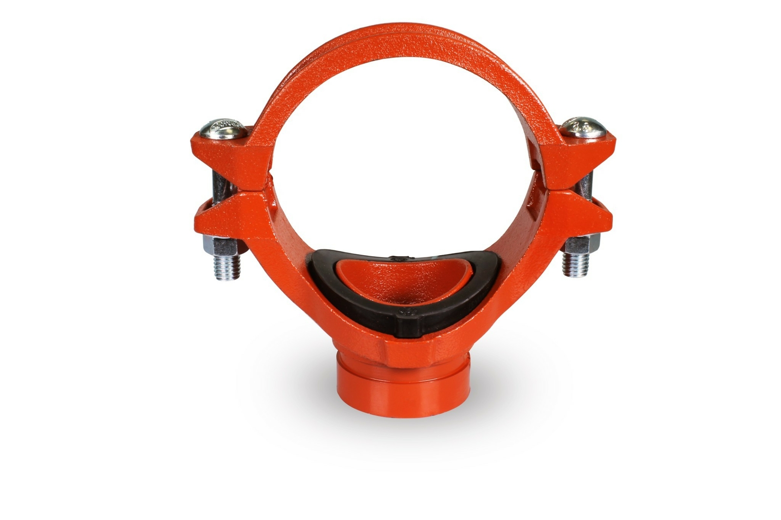 Proplumbing 2″in x 1-1/2″in Mechanical Tee Grooved Threaded Pipe Fitting Outlet