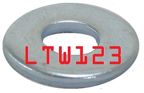 (12) 1/4×1-1/4″ Fender Washer Zinc Steel Plated Fender