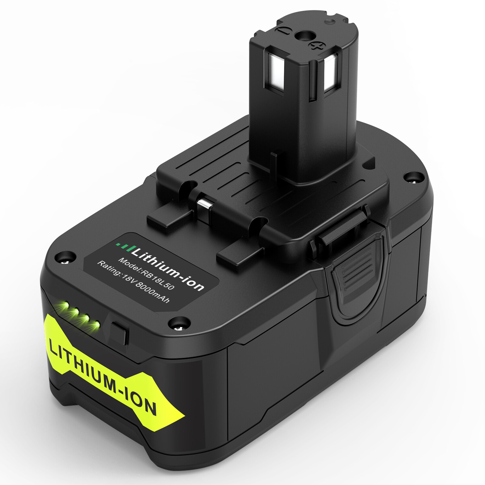 1X-4X Lithium-ion Battery For RYOBI 8.0Ah 12Ah P108 18V High Capacity / Charger