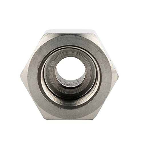 304 Stainless Steel Forged Pipe Fitting Converter Adapter G Thread 1/8“ Female