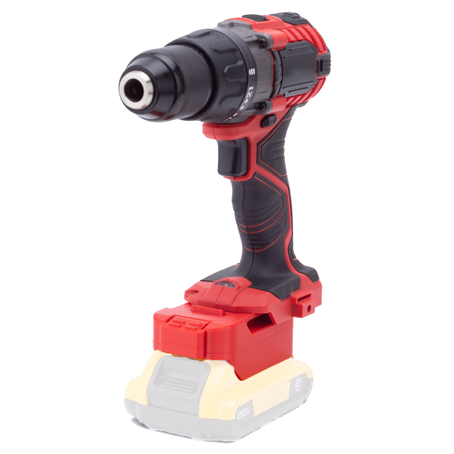 Adapter For Dewalt 20V MAX Li-Ion Battery Convert To for Bauer 20V Series Tools