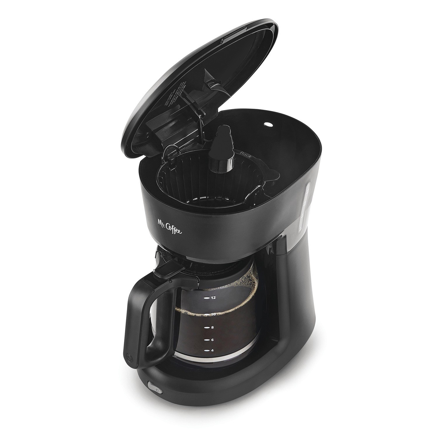 Mr. Coffee 12 Cup Switch Coffee Maker – Black