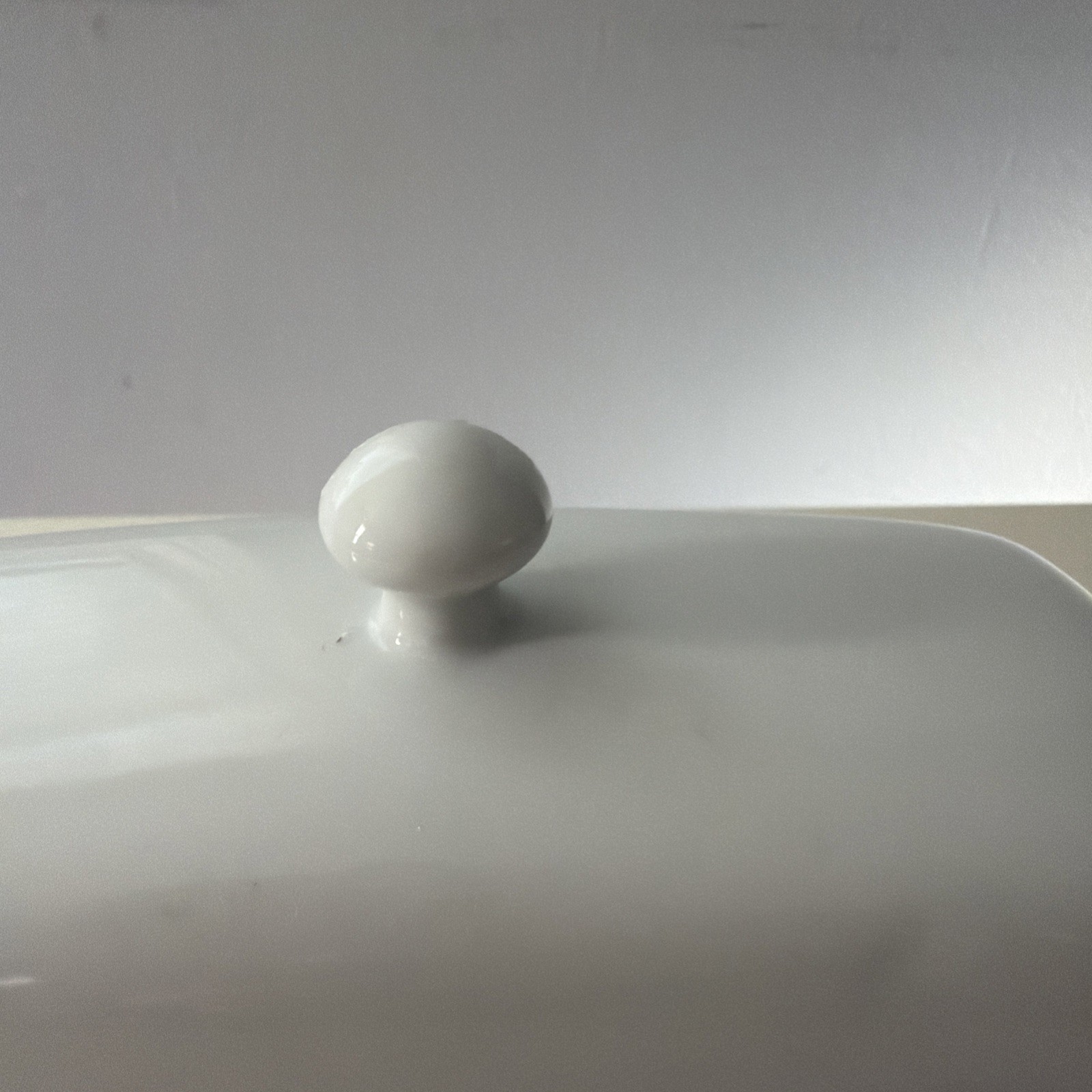 DASH OF THAT~ Covered Butter Dish Ceramic White~one Stick~ NEW