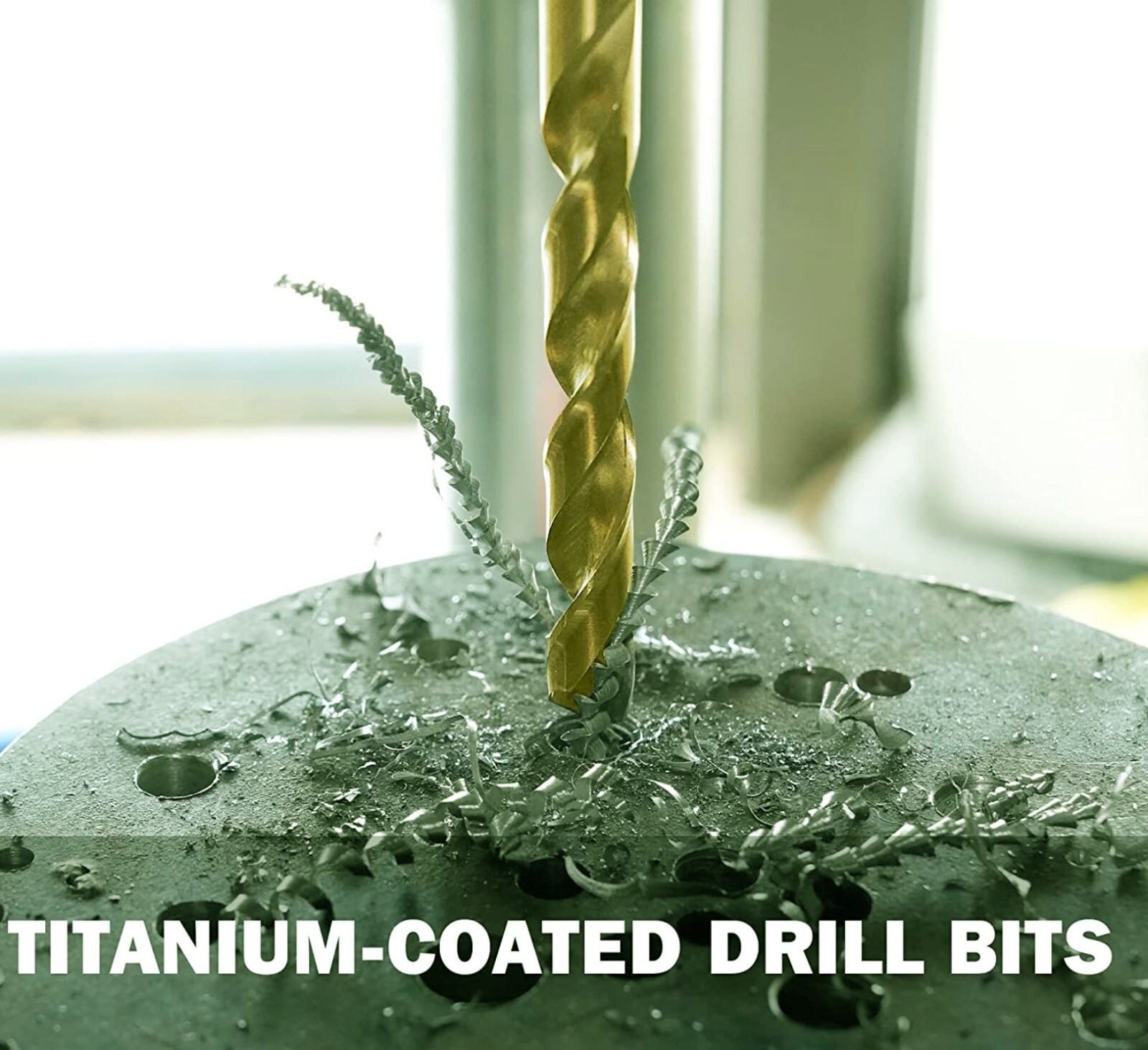 HSS Drill Bit Set Titanium Coated 230Pcs/99Pcs Round Shank Drill Metal Steel