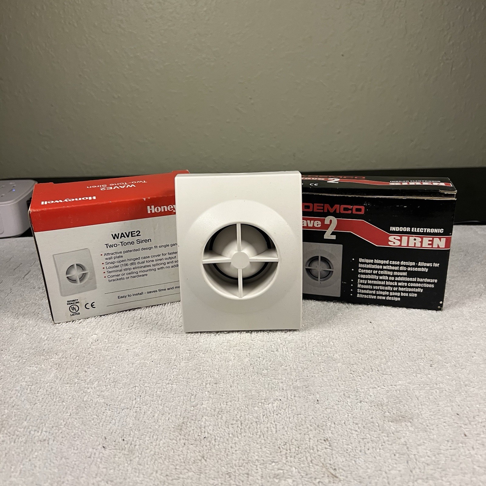 Honeywell Ademco Etc. WAVE2 Two-Tone Siren New – 106dB Alarm See Description