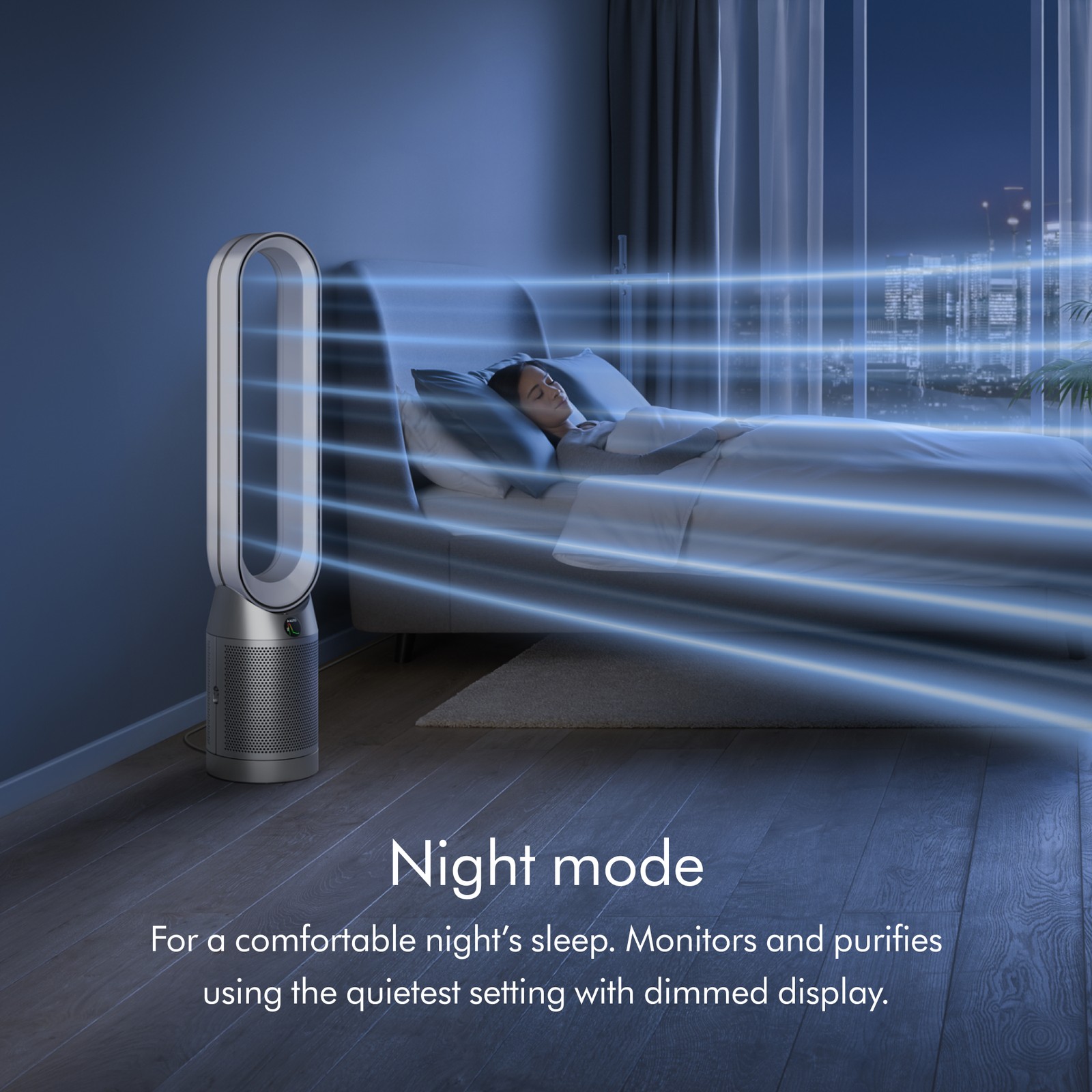 Dyson TP07 Purifier Cool™ Connected Fan | Black | Refurbished