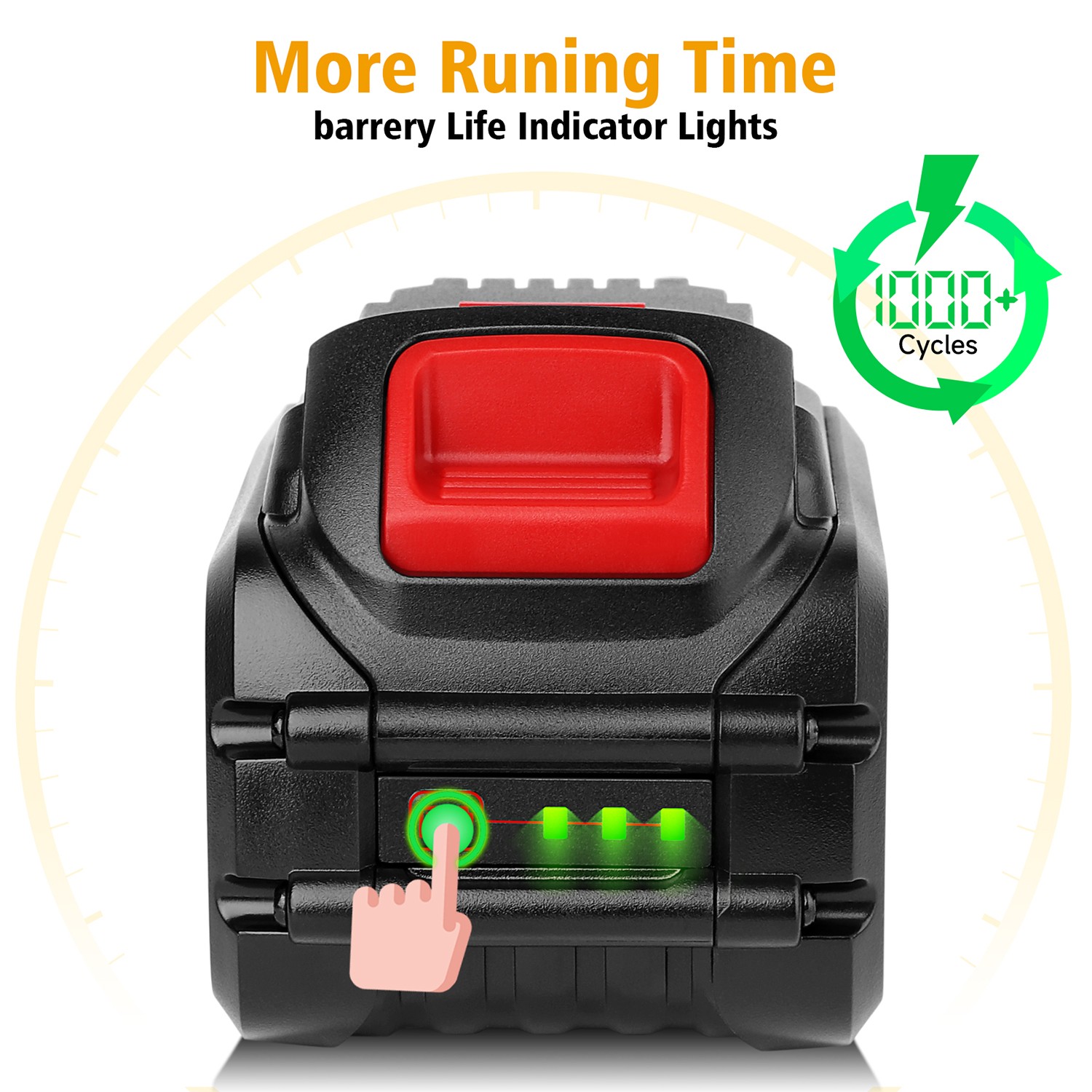 For DEWALT FLEXVOLT 20V/60V MAX 9Ah / 9.6Ah Li-Ion Battery DCB609 DCB606 DCB612