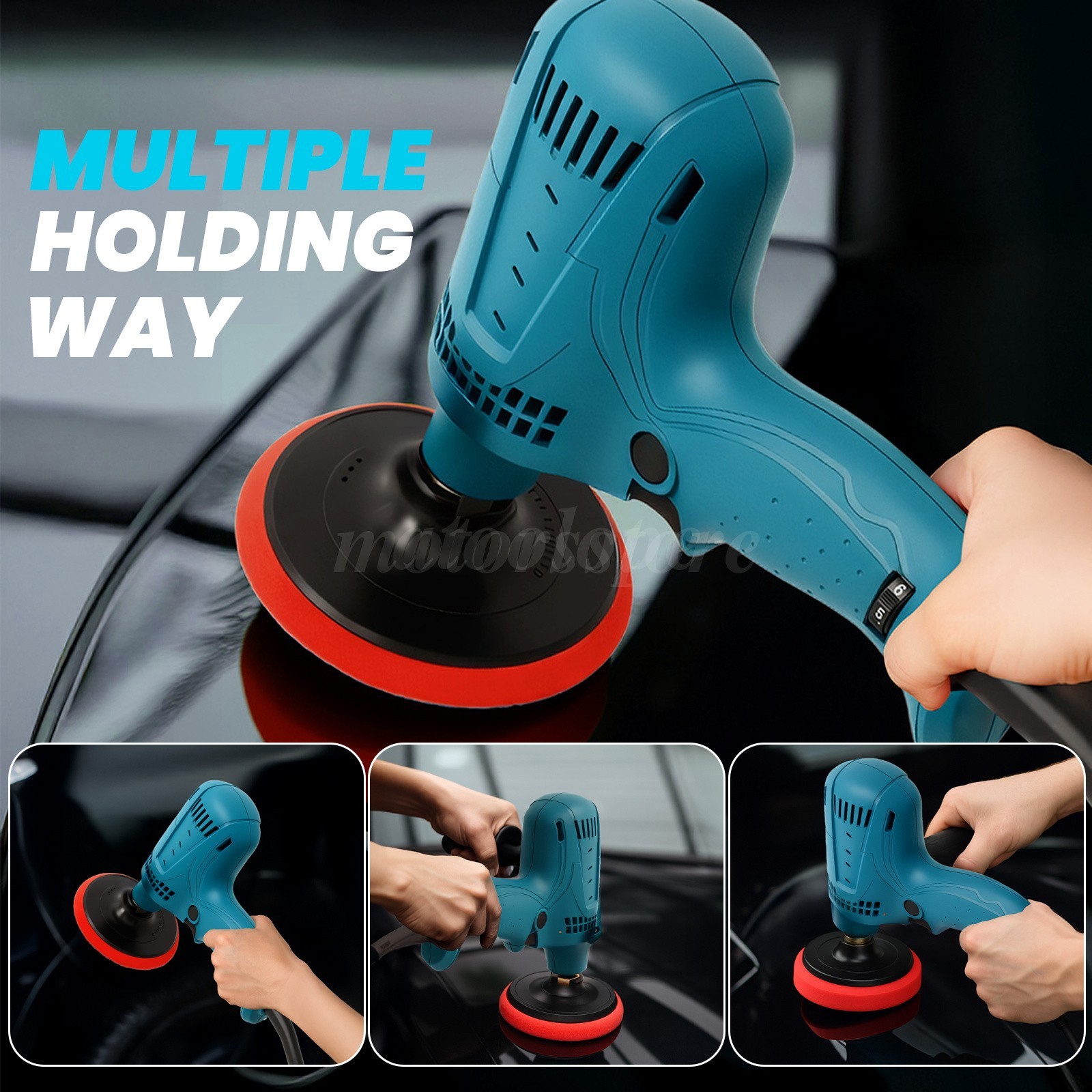 Cordless 4-1/2 Power Angle Grinder for Makita 21V Max Battery Brushless 9000 RPM