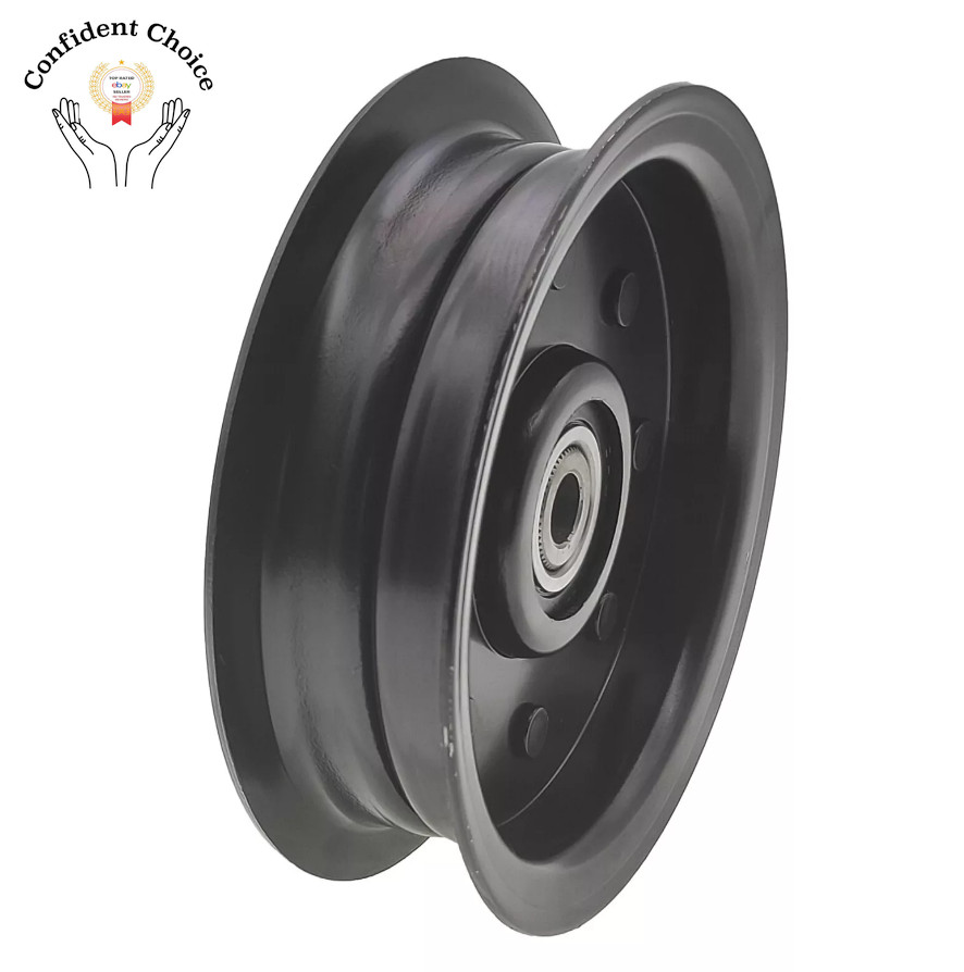 Flat Idler Pulley 54″ for Husqvarna YTH26V54 YTH2754 Z254F Z254I YTH2454 54 Deck