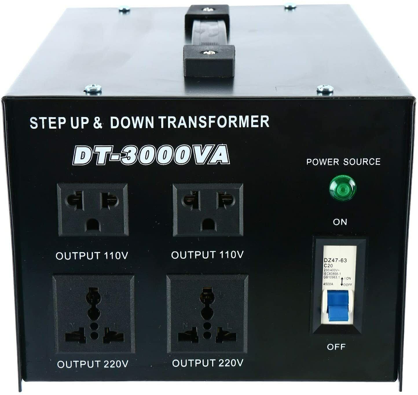 3000W Step Up Step Down Transformer Voltage Converter 220V-110V /110V-220V