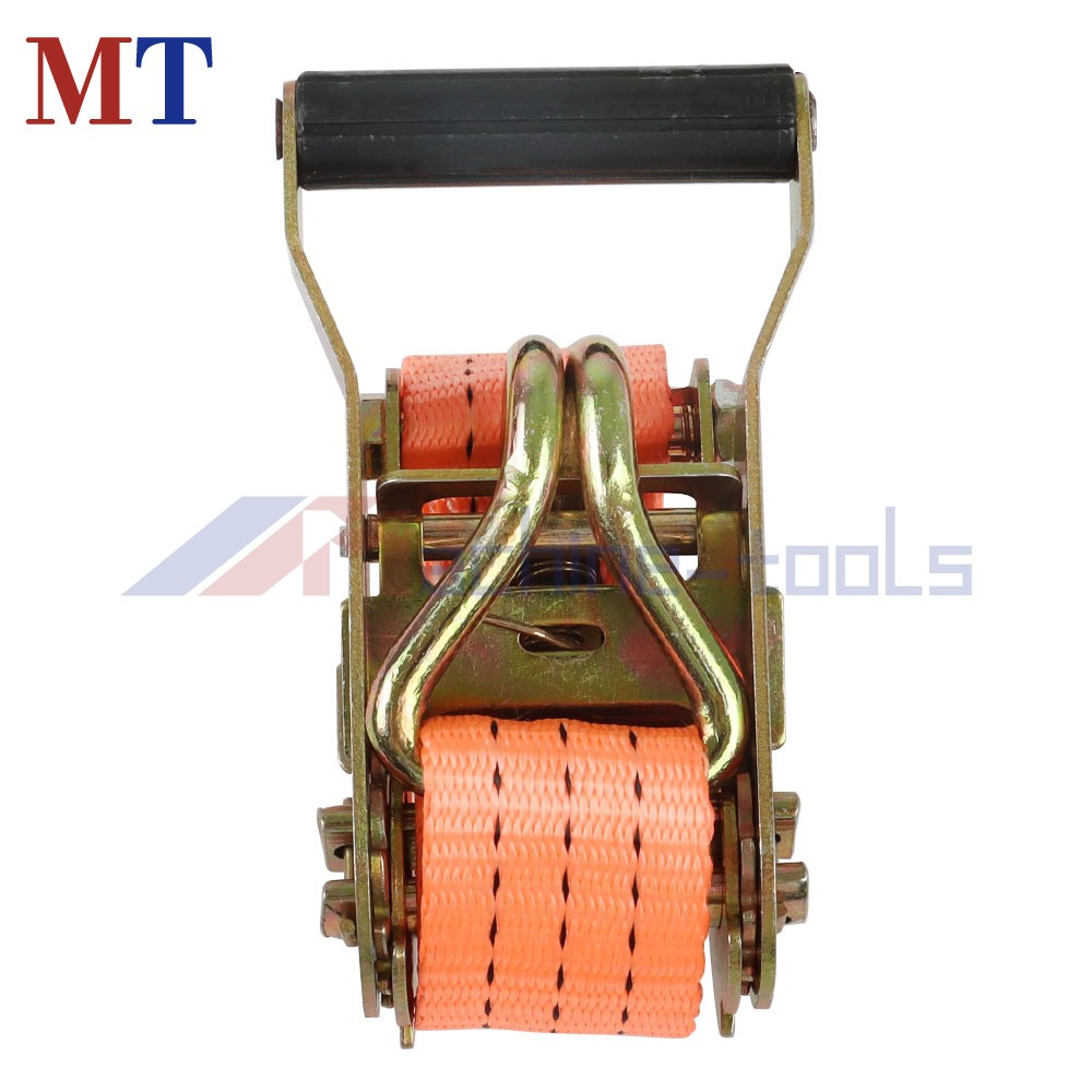 10 Pack 1.5 In x 15 Ft Ratchet Straps With J Hook 4000-lbs Heavy Duty Tie Downs