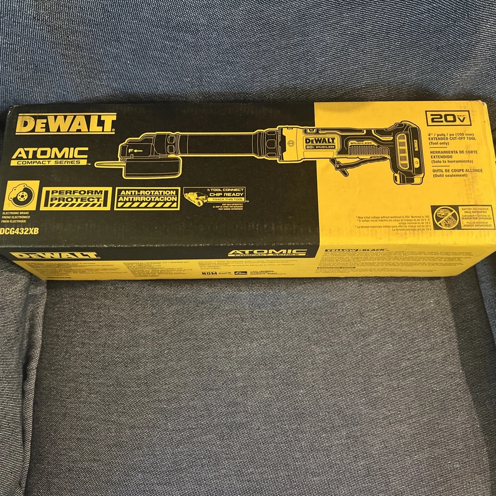 New DeWalt DCG432XB 20V MAX Extended Cut-Off Tool sealed! 2026