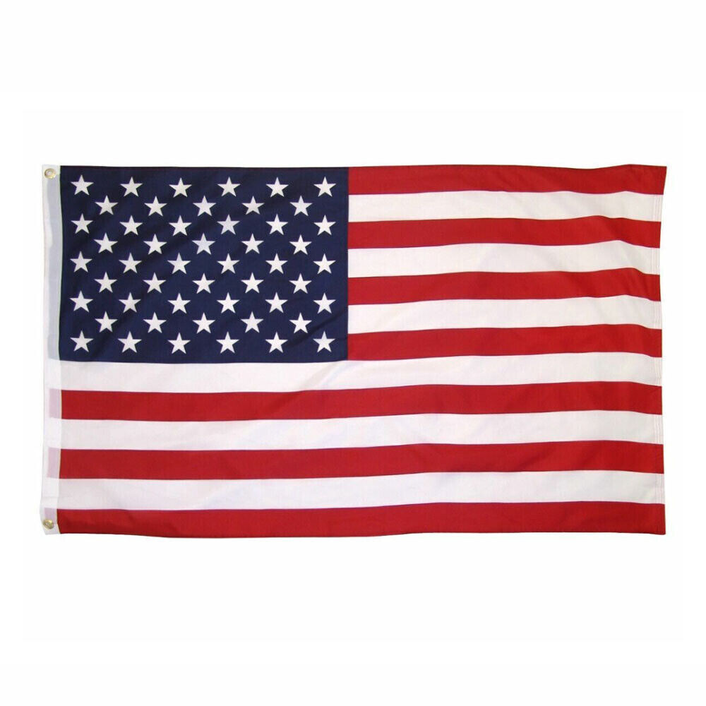 4 PCS US U.S. American USA Flag 3′ x 5′ FT Polyester Stars Brass 2 Grommets