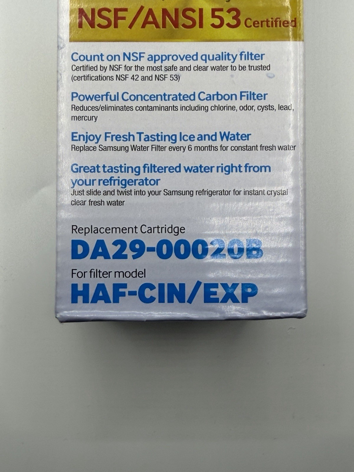 SAMSUNG Water Filter DA29-00020B