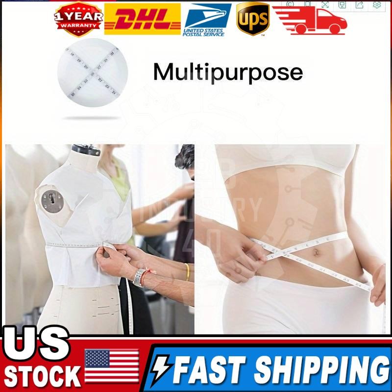 Body Measuring Tape Ruler Sewing Cloth Tailor Measure Soft Flat 60 inch 150 cm