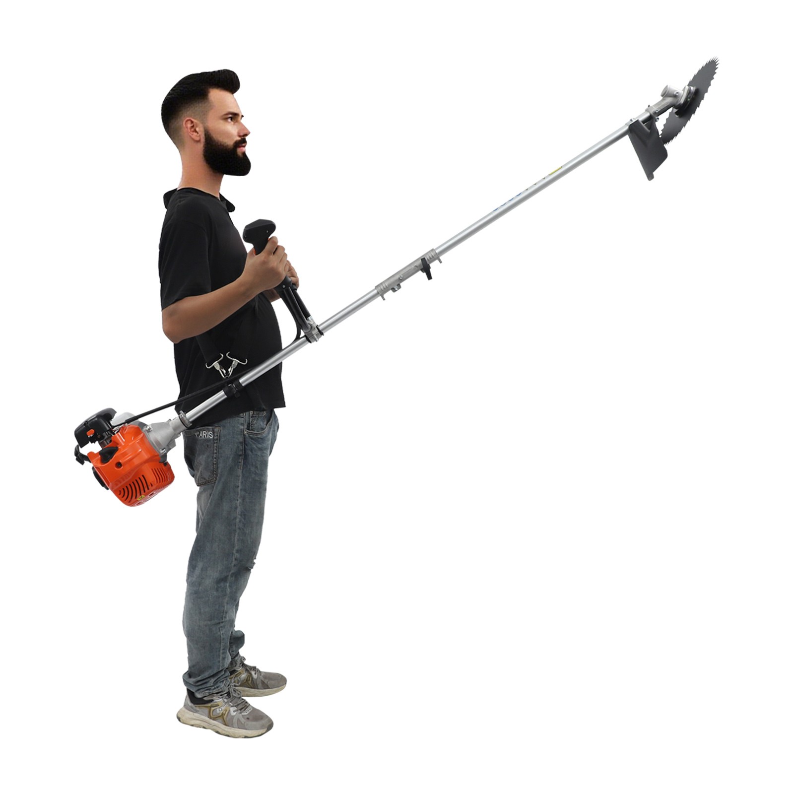 Gas Weed Trimmer Gas Brush Cutter Multifunction Garden Trimmer and Brush Cutter