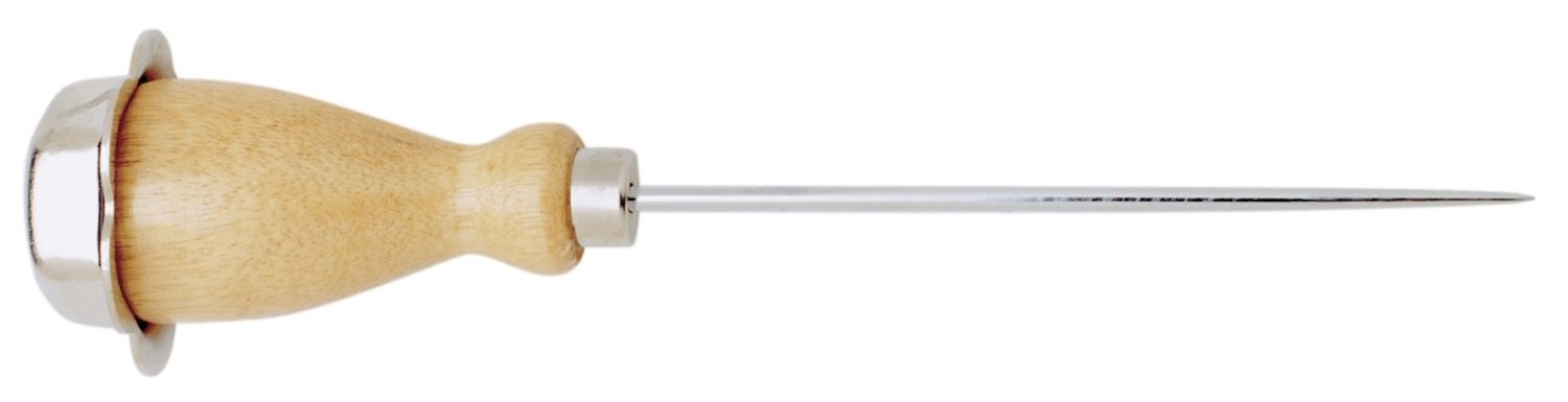 Norpro 7 ¼ in. Stainless Steel Ice Pick with Wood Handle and Sheath (2-Pack)