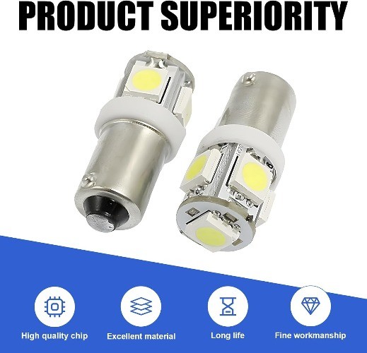 10 PCS Car LED Interior Light Kit, 360 Degree Illumination Width Indicator Light
