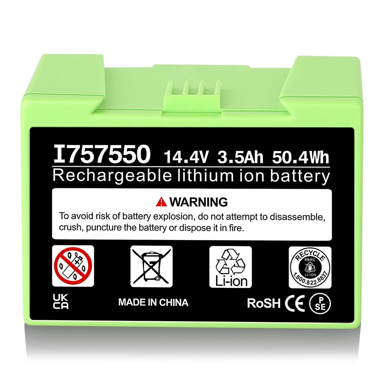 3.5Ah Battery for iRobot Roomba i3 i4 i7 e5 7150 7550 5150 e5158 e5154 e6 e6198