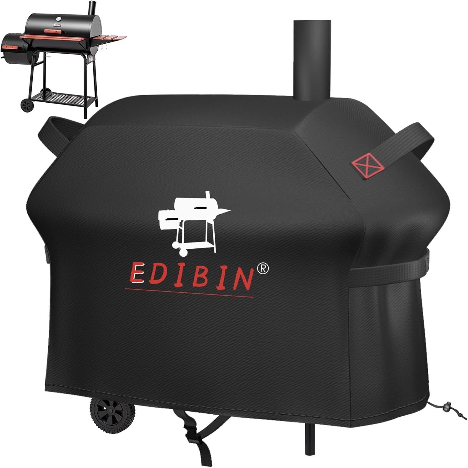 Grill Cover Polyester Waterproof Fit for Royal Gourmet CC1830W 30 Inch