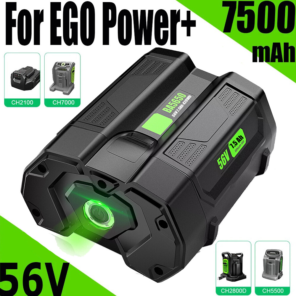 56V 7500mAh Lithium Battery For EGO 56V BA4200T BA1400 BA5600T BA2240 BA2800T