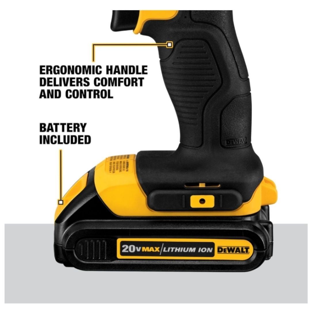 DEWALT DCD771C2 20V Max Cordless Drill Driver Kit 2 Batteries Charger Included
