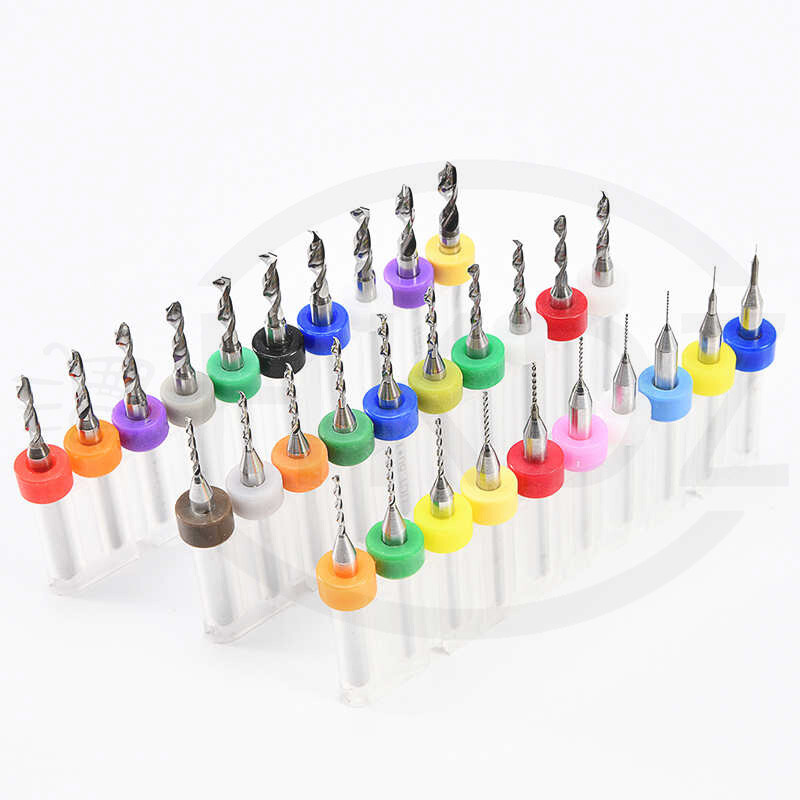 Tungsten Steel Carbide PCB CNC Micro Twist Drill Bits Milling 0.1mm – 3.175mm